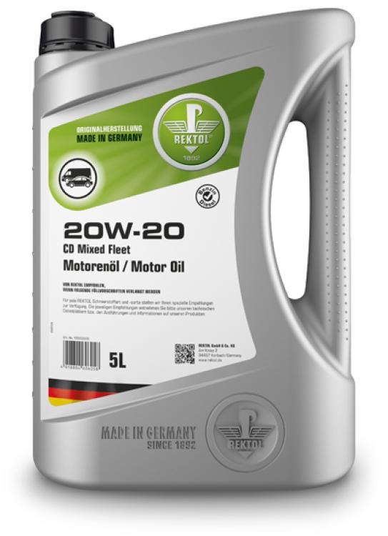 20W-20 CD Mixed Fleet